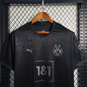 Camisa Borussia Dortmund Blackout 2023 - Preta