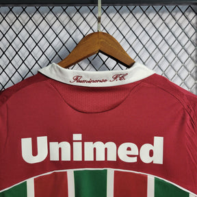 Camisa Fluminense Home 08/09 Retrô - Vinho e Verde