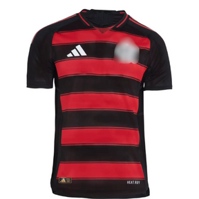 Camisa CRF Home 25/26 Jogador - Preta e Vermelha