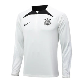 Conjunto Agasalho Treino Corinthians 24/25 - Branco