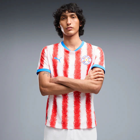 Paraguai 26 Camisa Mandante Réplica