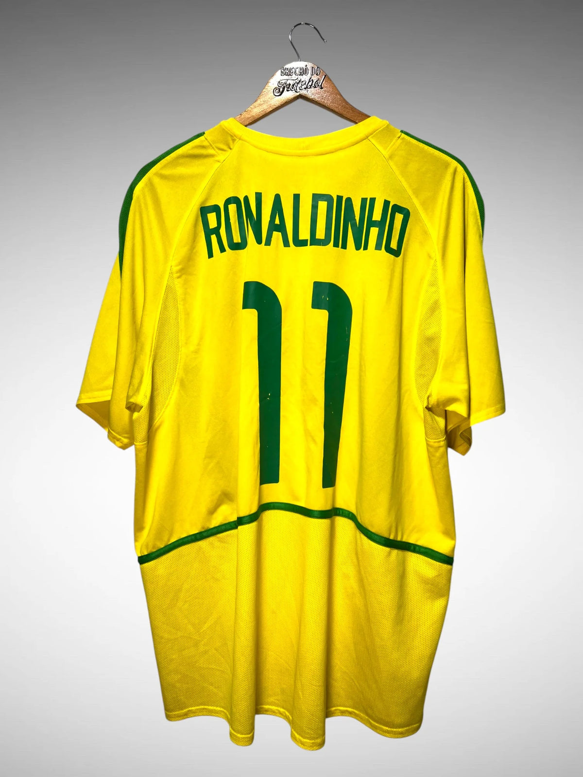 Brasil 2002 - Primeira Camisa - Ronaldinho