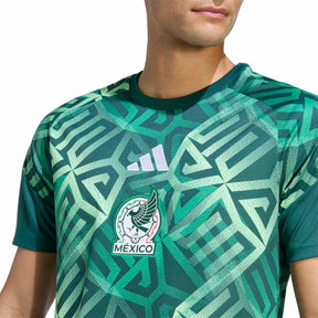México 26 Camisa de Aquecimento Mandante - Masculino
