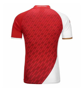 Camisa Mônaco Home 23/24 - Branca e Vermelha