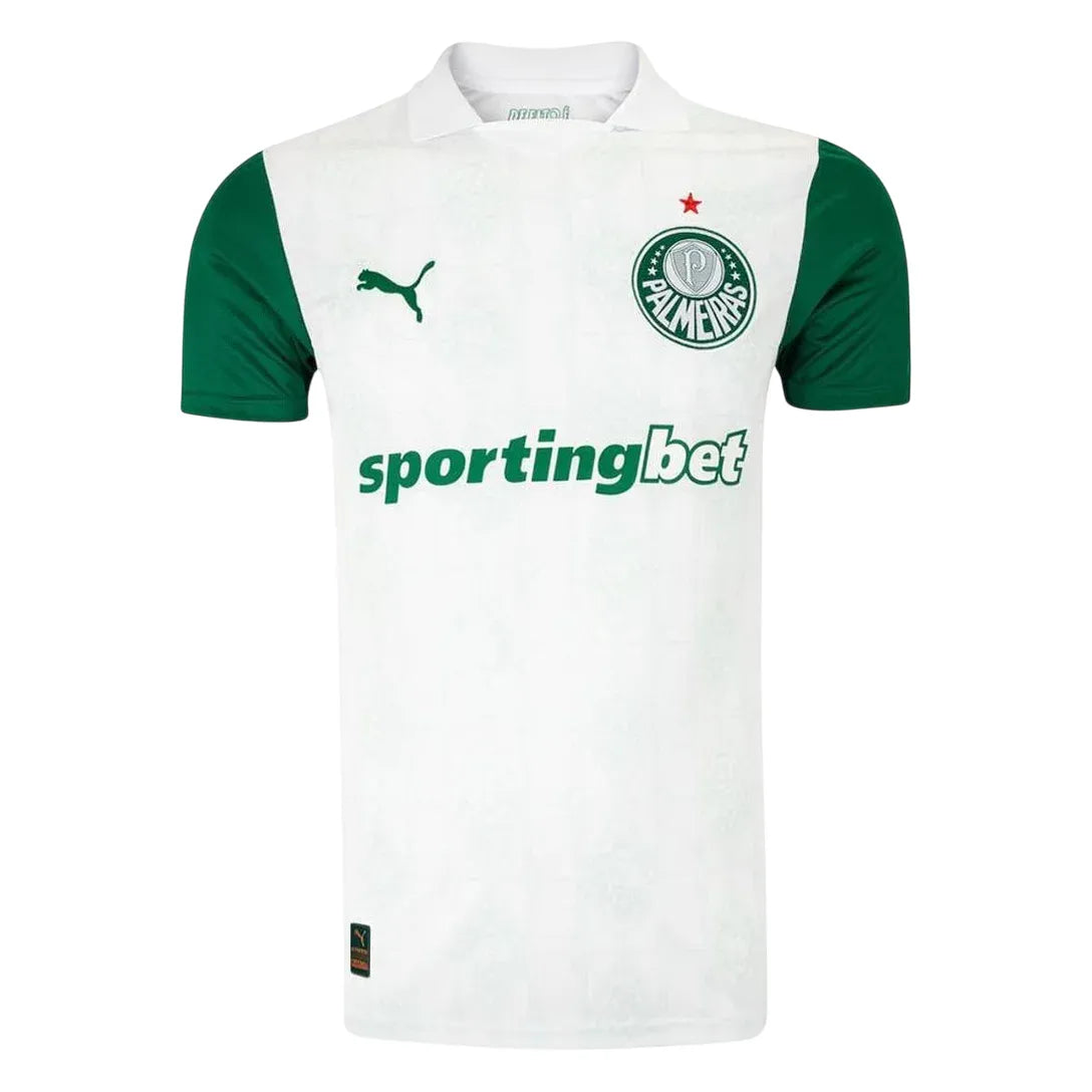 Camisa Palmeiras Away 25/26 Jogador - Branca #RichardRios8