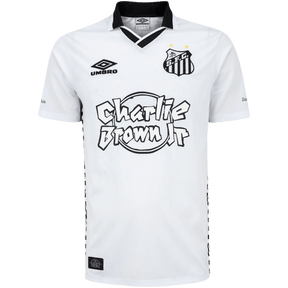 Camisa Santos Charlie Brown Jr. Dias de Glória - Branca