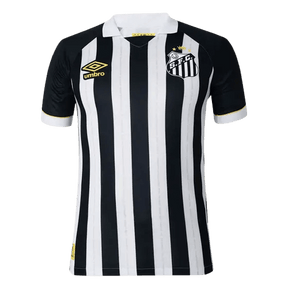 Camisa Santos Away 23/24 - Branca e Preta