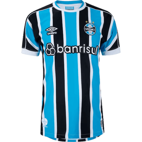 Camisa Grêmio Home 23/24 - Azul e Preta